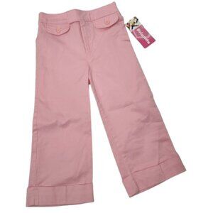 Just Friends Y2K Cotton & Spandex Pink Girl's Pant Size 6 NWT